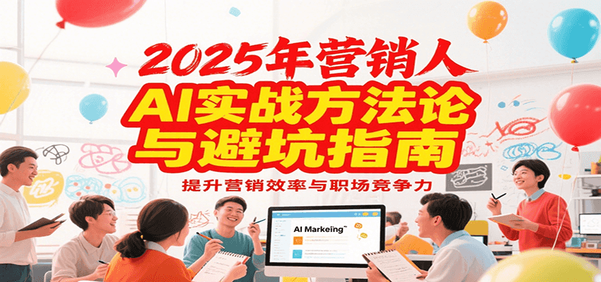 2025年营销实战方法论与避坑指南，利用AI提升营销效率与职场竞争力-易知付