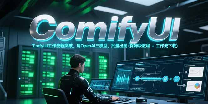 ComfyUI工作流新突破，用OpenAI三模型，批量出图(保姆级教程+工作流下载-易知付