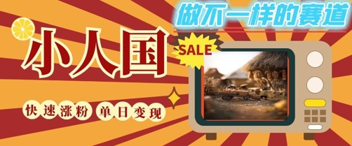 DeepSeek+绘图+视频制作小人国微观视频，小白轻轻松松上手，条条爆款，条条变现，单日就能收益-易知付