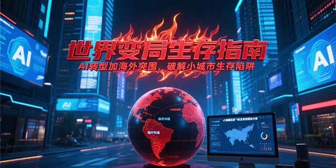 付费文章《世界变局生存指南，AI转型加海外突围，破解小城市生存陷阱》-易知付