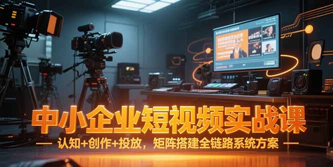 中小企业短视频实战课，认知+创作+投放，矩阵搭建全链路系统方案-易知付